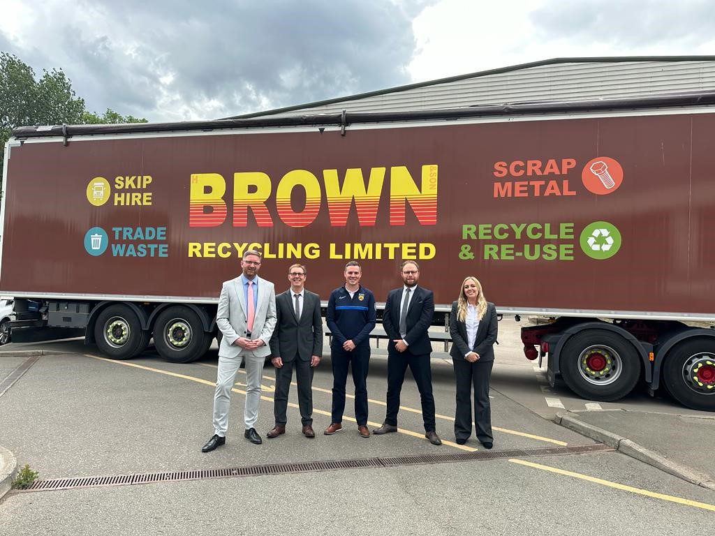 Brown Recycling Partners with Staffordshire FA for a Greener Football Future