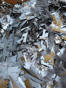 Scrap steel.