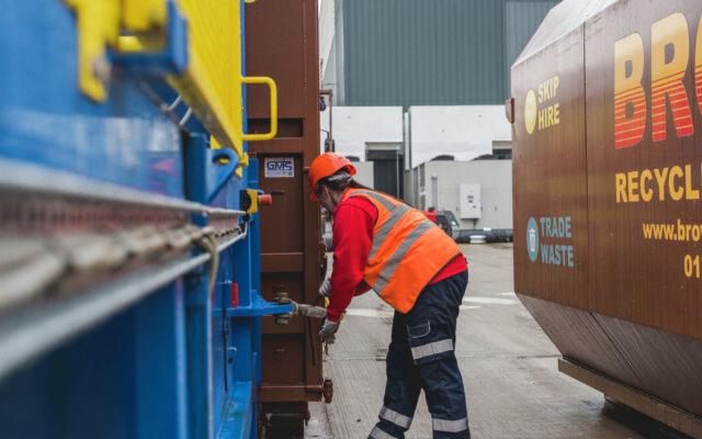 Waste Management & Skip hire Newcastle Under Lyme - Brown Recycling