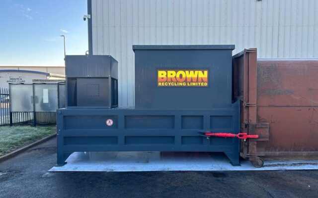 compacting waste - Brown Recycling