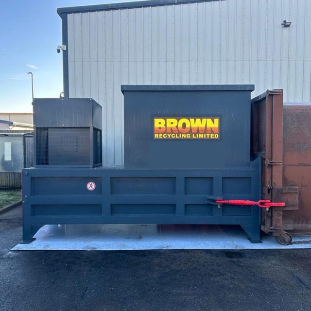 compacting waste - Brown Recycling