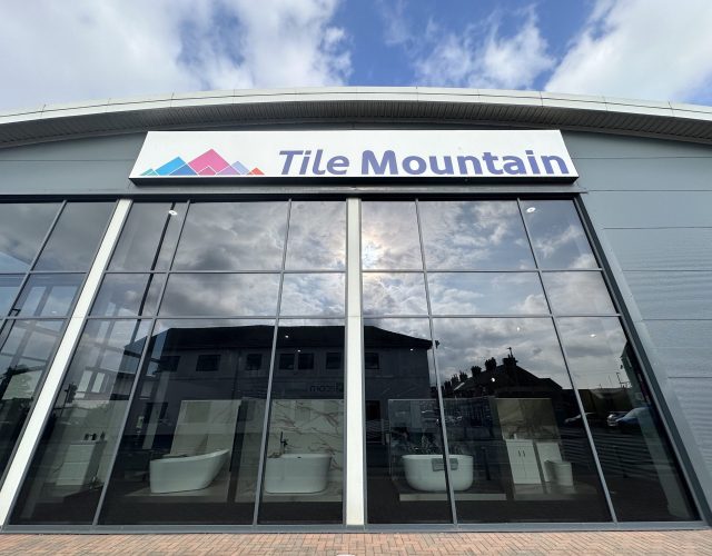 Tile mountain shopfront
