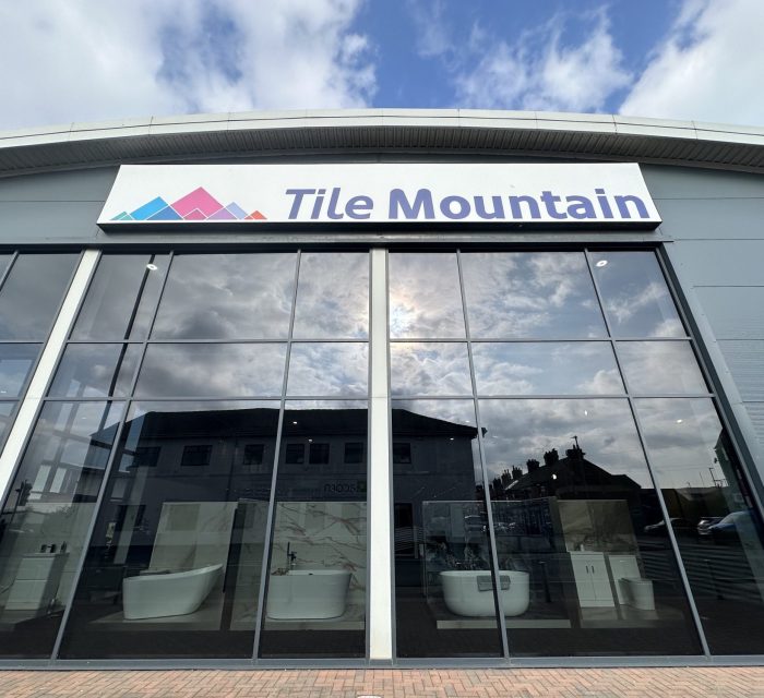 Tile mountain shopfront
