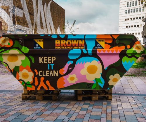 keep it clean skip art design