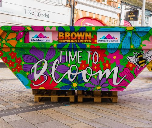 time to bloom skip art design