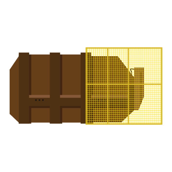 compactor with bin lift - Brown recycling