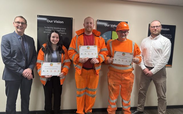 vip awards and accreditations - Brown recycling