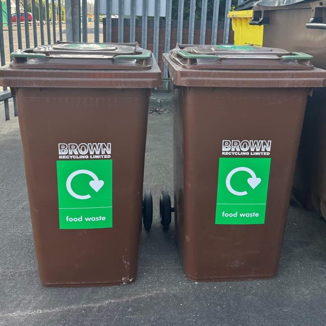 food waste recycling brown bins - Brown recycling