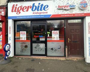 Tigerbite shopfront - Brown recycling