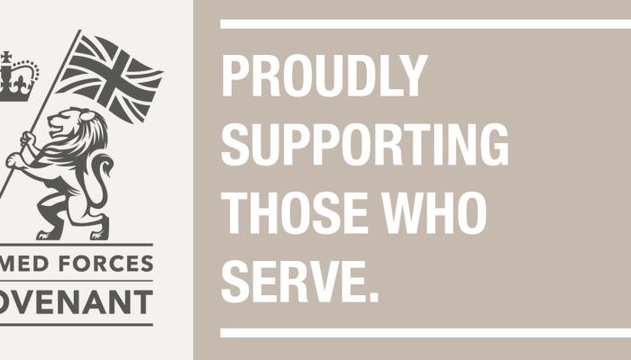Armed Forces Covenant Pledge Banner